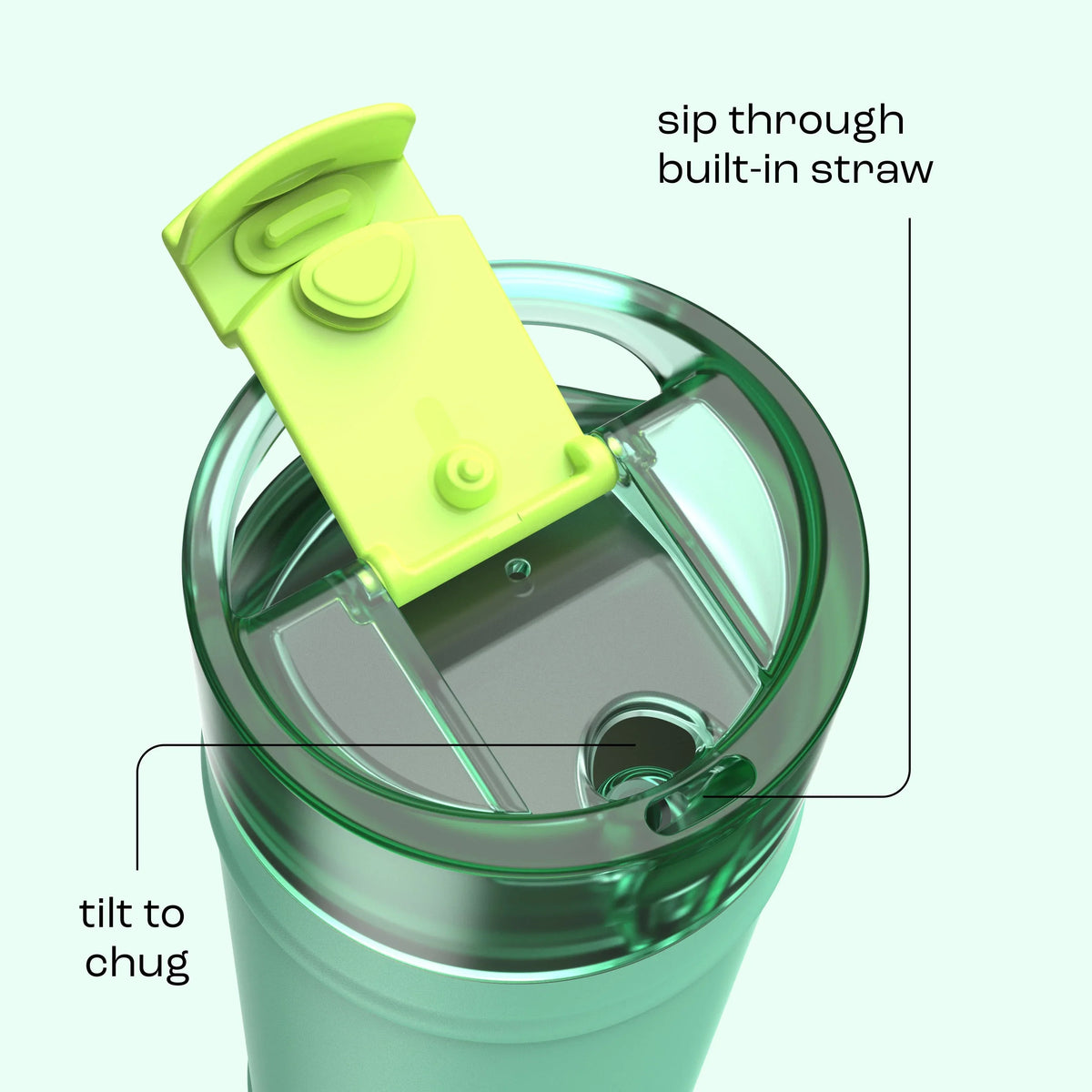 bubba 32 oz DualSip Insulated Stainless Steel Water Bottle - Tropical Eclipse - US 5055