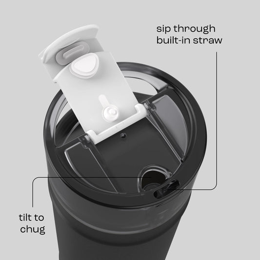 bubba 32 oz DualSip Insulated Stainless Steel Water Bottle - Office Siren - US 2828