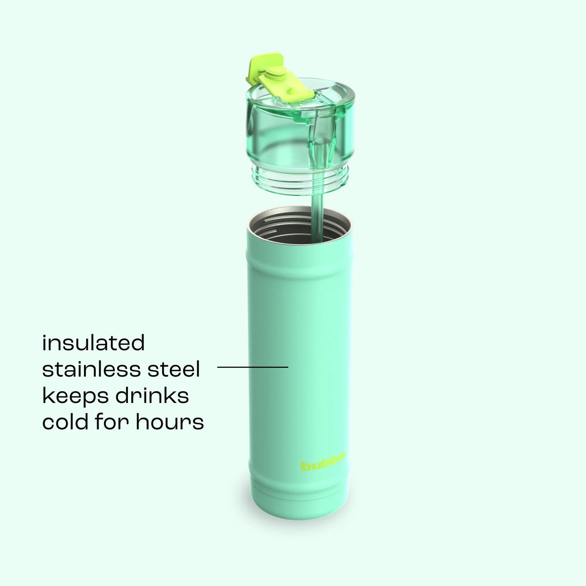 bubba 24 oz DualSip Insulated Stainless Steel Water Bottle - Tropical Eclipse - US 5579