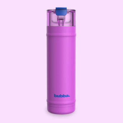 bubba 24 oz DualSip Insulated Stainless Steel Water Bottle - Mood Booster - US 4839