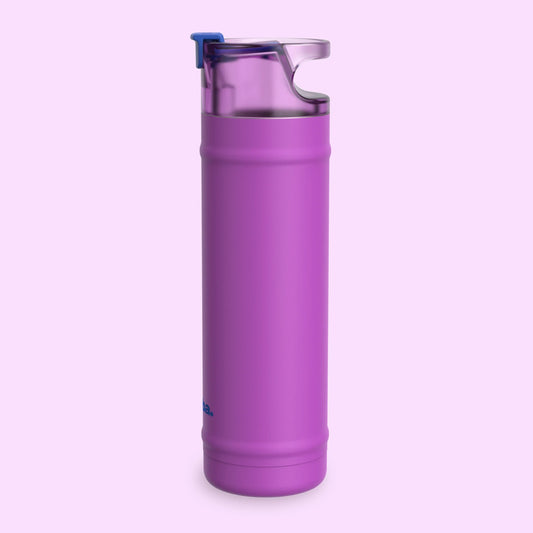 bubba 24 oz DualSip Insulated Stainless Steel Water Bottle - Mood Booster - US 4839