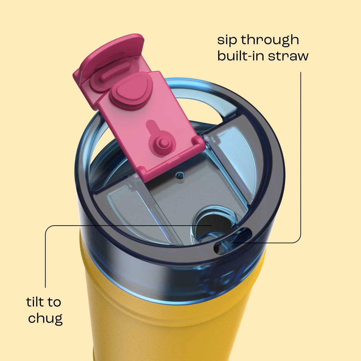 bubba 24 oz DualSip Insulated Stainless Steel Water Bottle - Spirit Week - US 7512