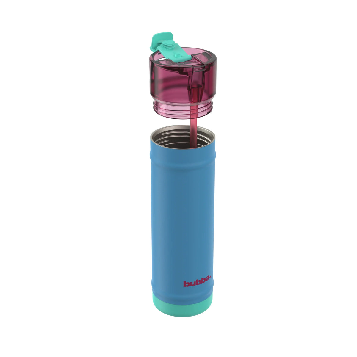 bubba 24 oz DualSip Insulated Stainless Steel Water Bottle - Blue Ribbon - US 4774