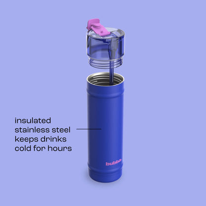 bubba 24 oz DualSip Insulated Stainless Steel Water Bottle - Ocean Energy - US 6150