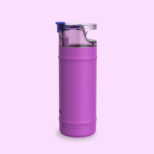 bubba 18 oz DualSip Insulated Stainless Steel Water Bottle - Mood Booster - US 9215