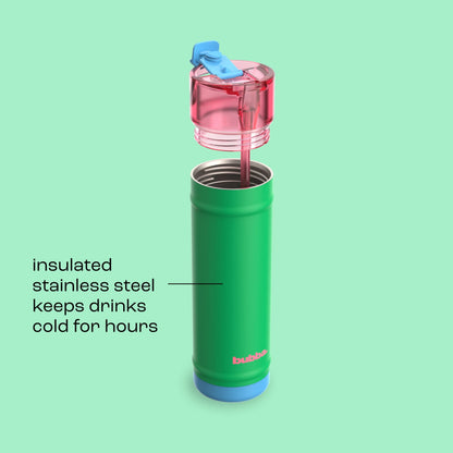 bubba 24 oz DualSip Insulated Stainless Steel Water Bottle - Fresh Serve - US 7264