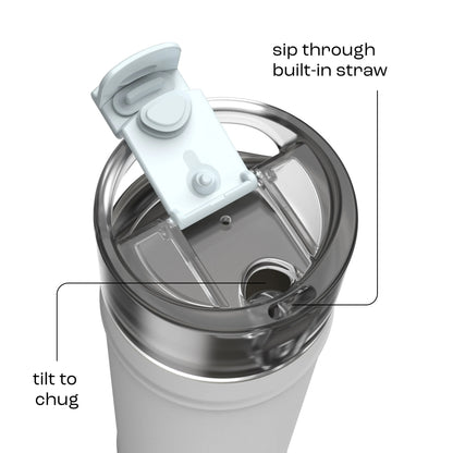 bubba 24 oz DualSip Insulated Stainless Steel Water Bottle - Fresh Kicks - US 6818