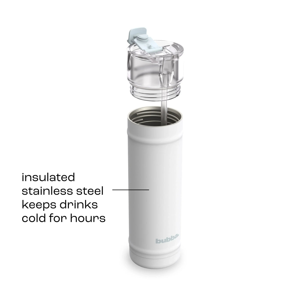 bubba 24 oz DualSip Insulated Stainless Steel Water Bottle - Fresh Kicks - US 6818