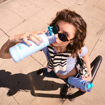 bubba 24 oz DualSip Insulated Stainless Steel Water Bottle - Fresh Kicks - US 6818