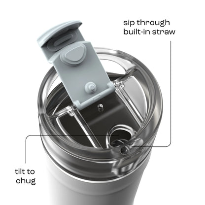bubba 18 oz DualSip Insulated Stainless Steel Water Bottle - Fresh Kicks - US 2233