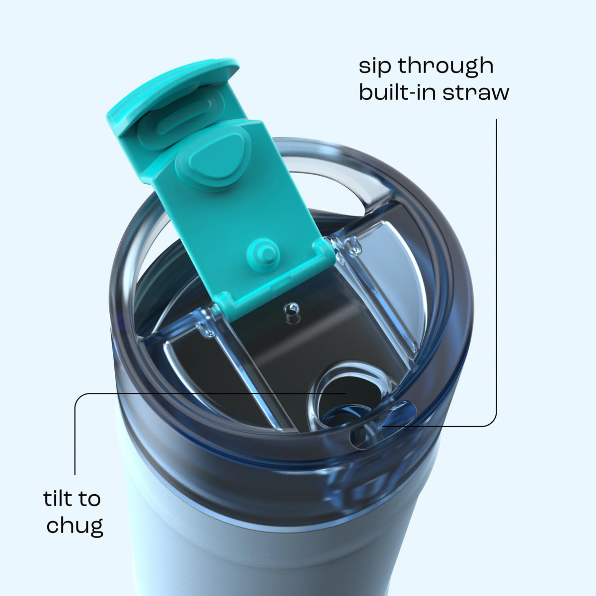 bubba 18 oz DualSip Insulated Stainless Steel Water Bottle - Daydreamin - US 2480