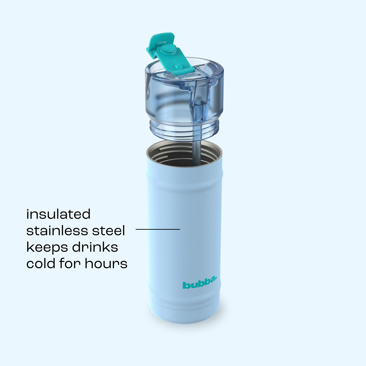 bubba 18 oz DualSip Insulated Stainless Steel Water Bottle - Daydreamin - US 2480