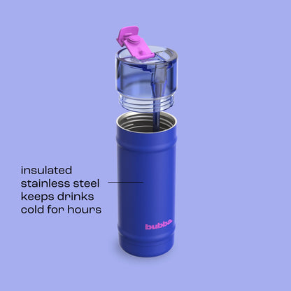 bubba 18 oz DualSip Insulated Stainless Steel Water Bottle - Ocean Energy - US 7156